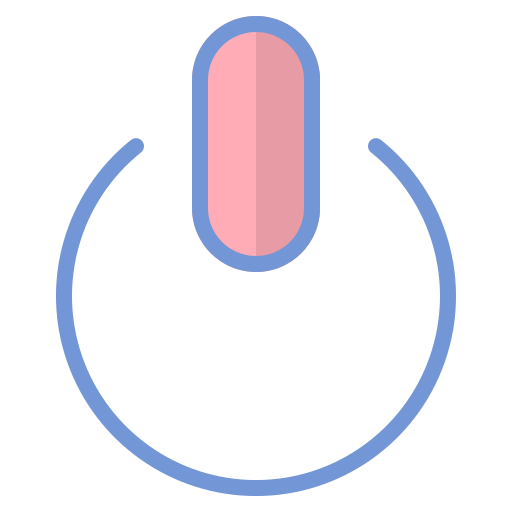 Multimedia, power, start, ui, user interface, ux icon